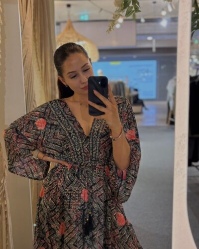 Sukienka maxi Bloom w indyjskim stylu
