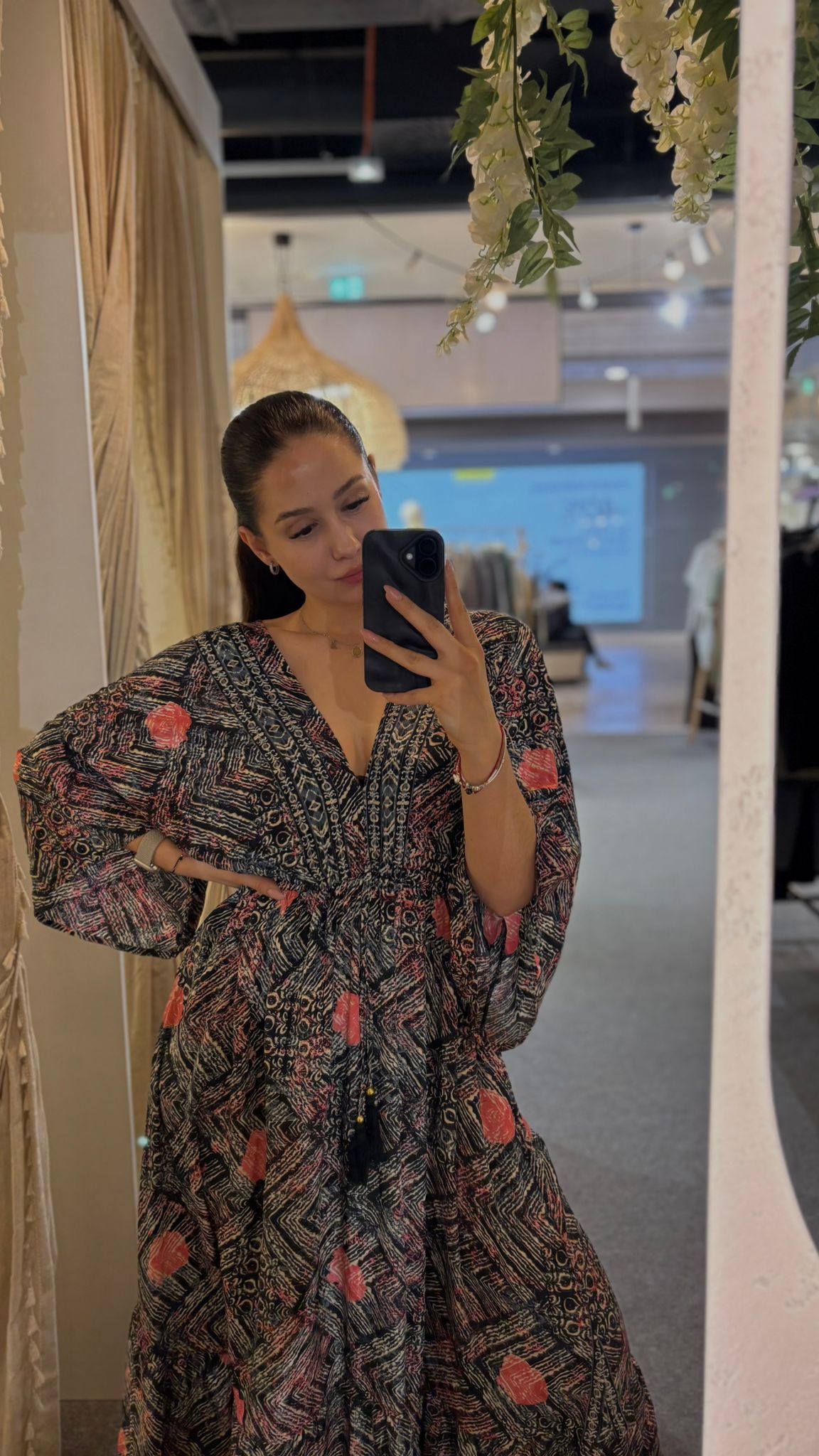 Sukienka maxi Bloom w indyjskim stylu
