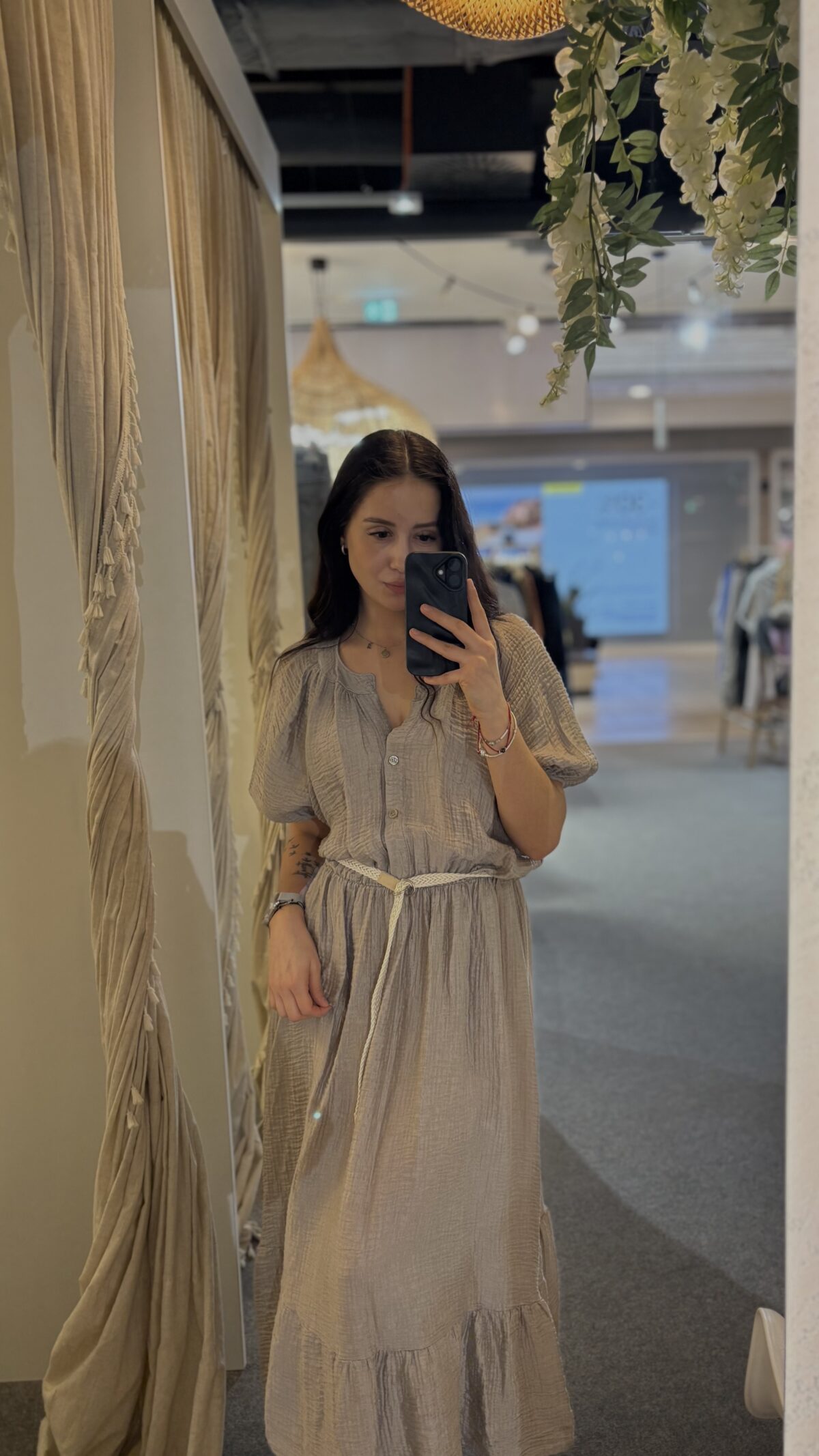 Sukienka maxi - fango
