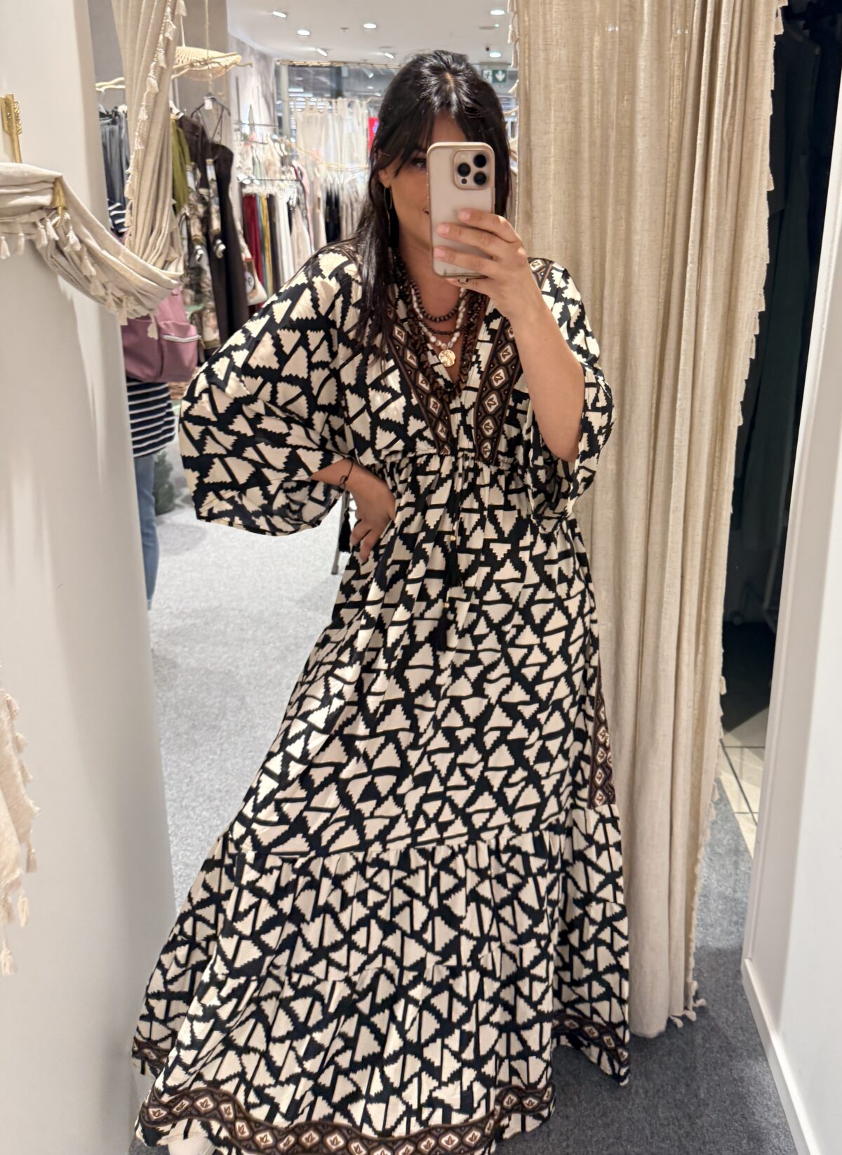 Sukienka maxi Vera w indyjskim stylu