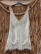 Top Lace z koronką - biały